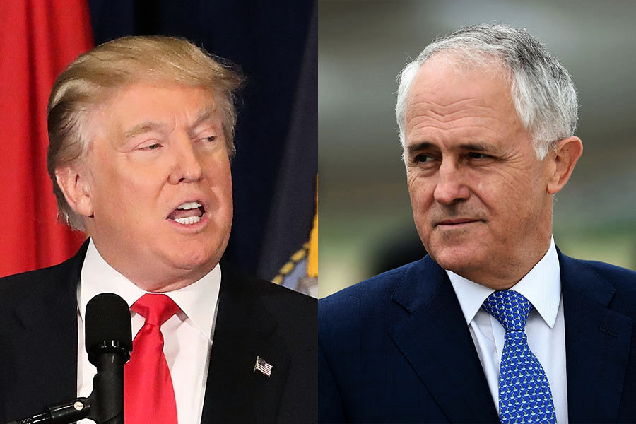 特朗普和澳總理通電話 對奧巴馬難民協議感失望