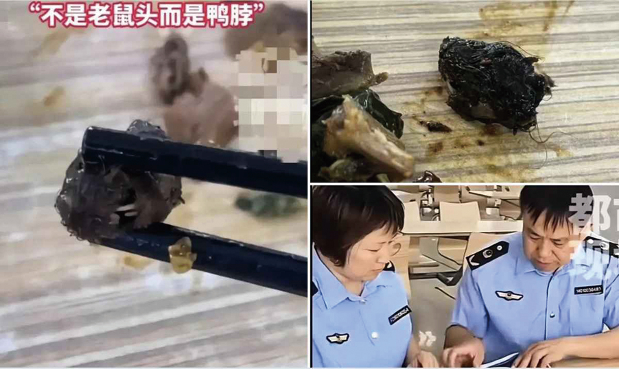 江西通報學校食堂飯菜異物是鼠頭 