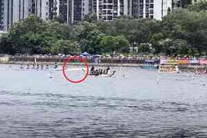 端午節|沙田區少年警訊「提子盃」 龍舟相撞反艇