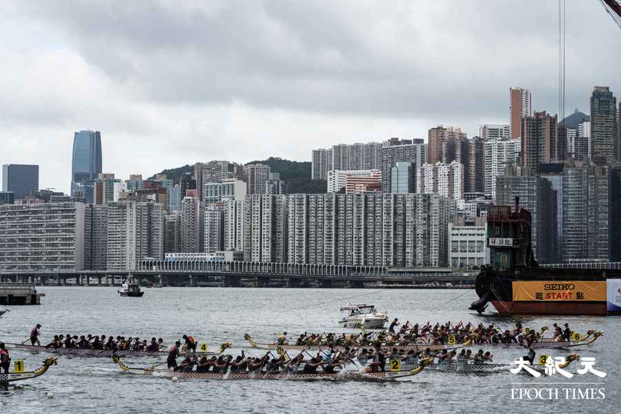 香港國際龍舟邀請賽今明兩日舉行 4千選手參加