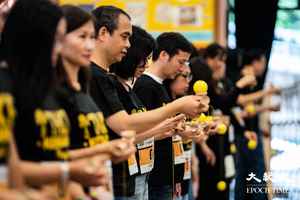 香港師生133人連續劍球挑戰 15分鐘締造世界紀錄