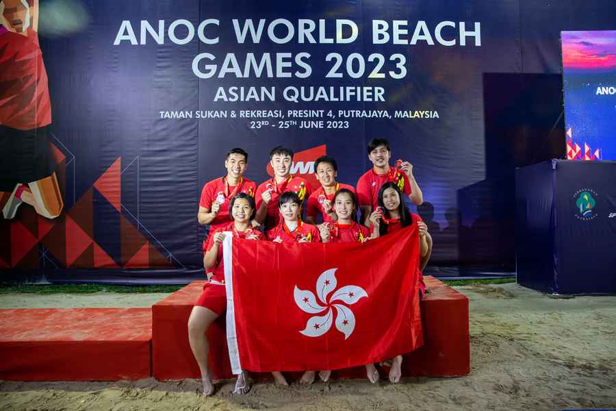 亞洲戶外羽球賽 港隊奪混合團體賽季軍