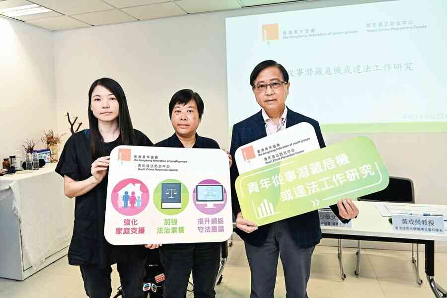 逾半受訪邊青曾參與不當工作