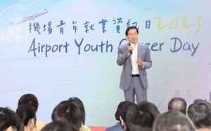 香港國際機場首次舉辦「機場青年就業資訊日2023」吸引年輕人才