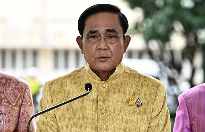 2014年政變後掌權至今  泰國總理帕拉育宣布退出政壇