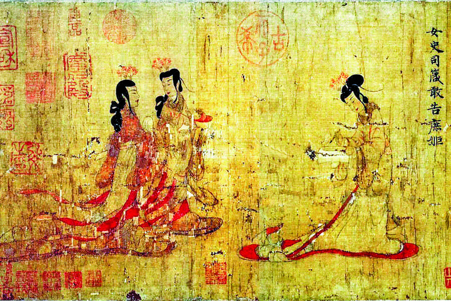 雲鬢花顏金步搖 傳統髮飾中的貴族成員