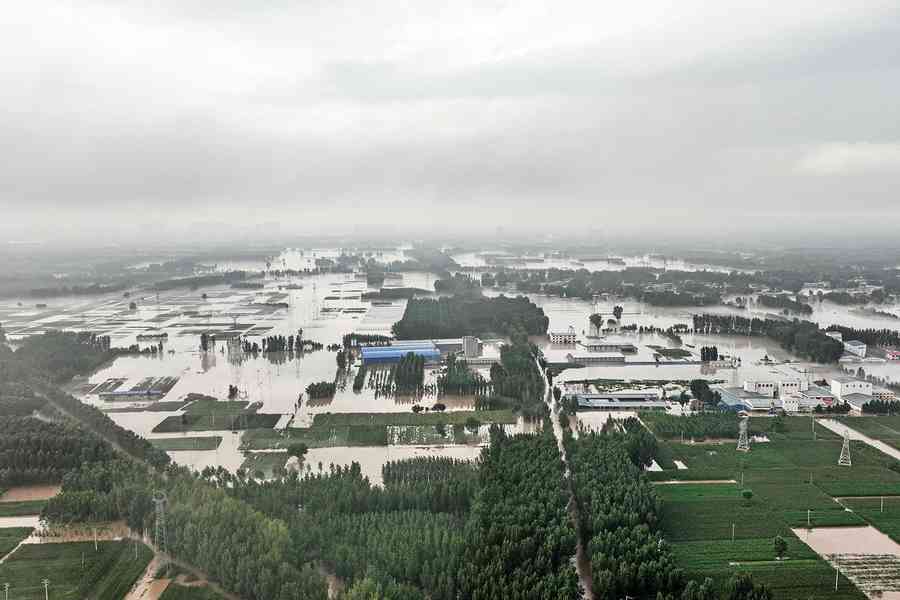 河北涿州水深達四五米 大批民眾失聯