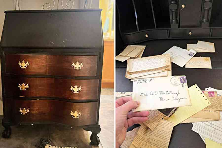 夫婦翻新桌子驚見百年老物件 設法物歸原主