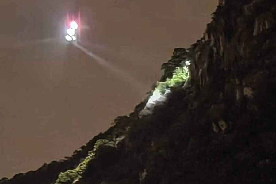 男子獅子山頂墮崖 當場證實不治