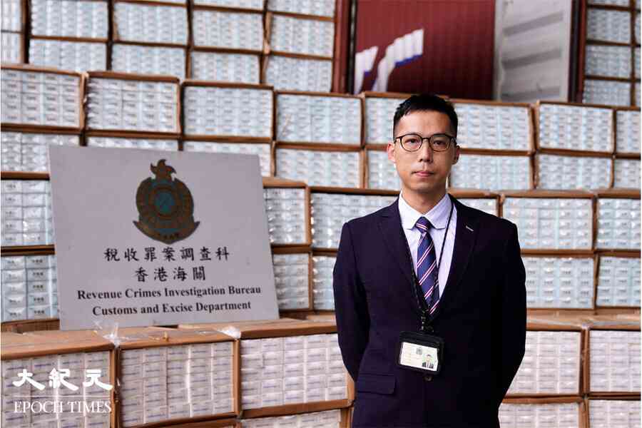 海關查柬埔寨來港木薯貨櫃 檢逾6千萬元私煙（有片）