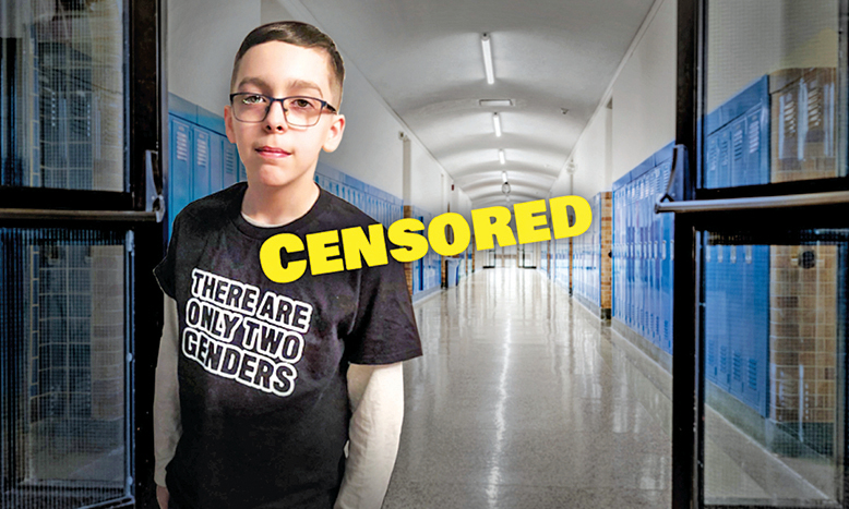 因反對多性別被學校禁課 7年級男生持續抗爭