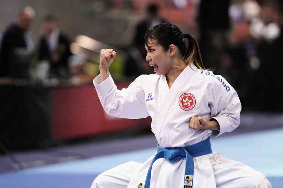 空手道K1超聯 劉慕裳連續七站奪銀