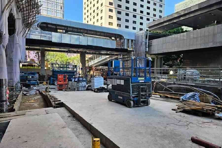 工業意外｜地盤工作台28樓墮下 兩工人傷