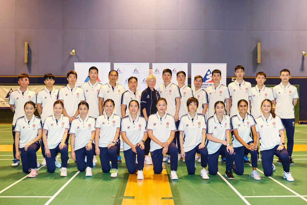 香港羽毛球隊將派出20人出戰杭州亞運。（香港體育學院Facebook）