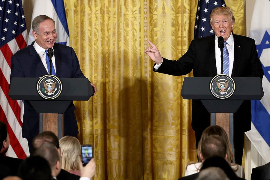 以色列總理訪美 開啟特朗普時代美以新關係