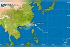 颱風小犬｜今晚至明晨進入本港800公里範圍