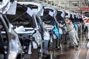 中汽協：10月大陸汽車產銷分別按年增11.2%和13.8%