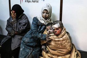 敘利亞女童瓦礫中奇蹟獲救