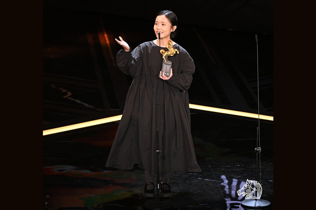 香港女導演何思蔚執導的《直到我看見彼岸》獲得金馬「最佳劇情短片獎」。（Facebook專頁「金馬影展 TGHFF」圖片）