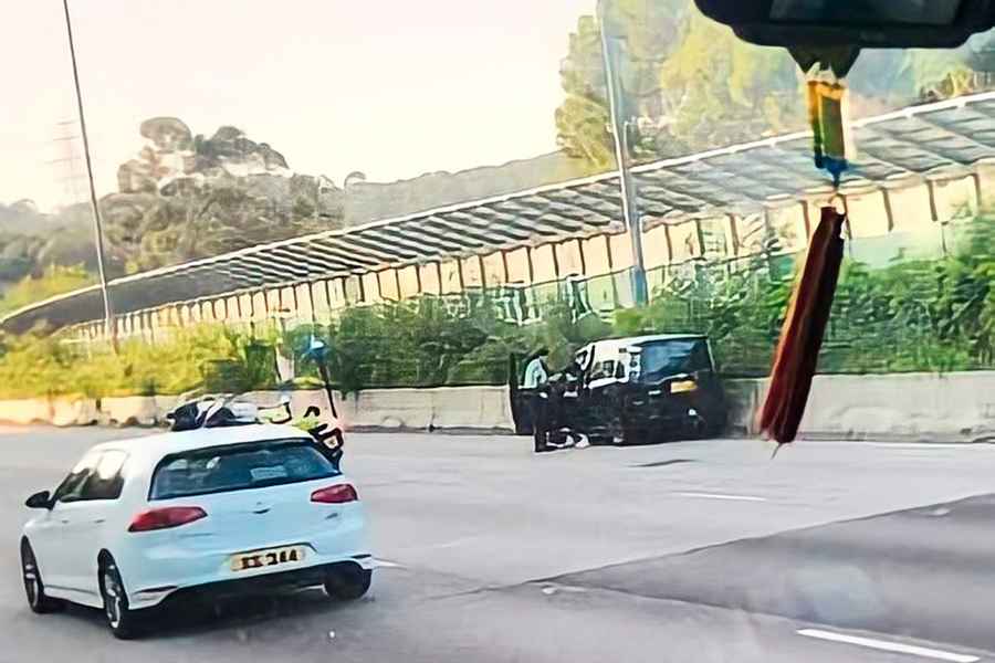 吐露港私家車失事 女傭嬰兒跌出車 司機被捕