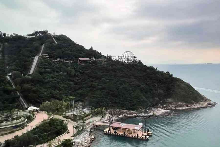 海洋公園大樹灣驚現浮屍