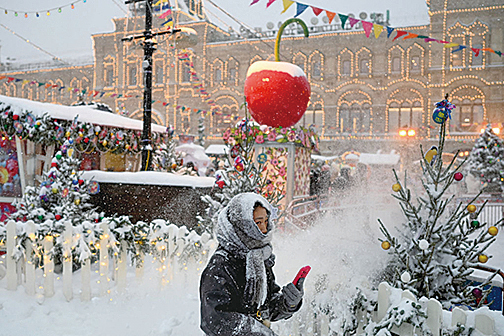 莫斯科創紀錄大雪 西伯利亞驟降至-50°C