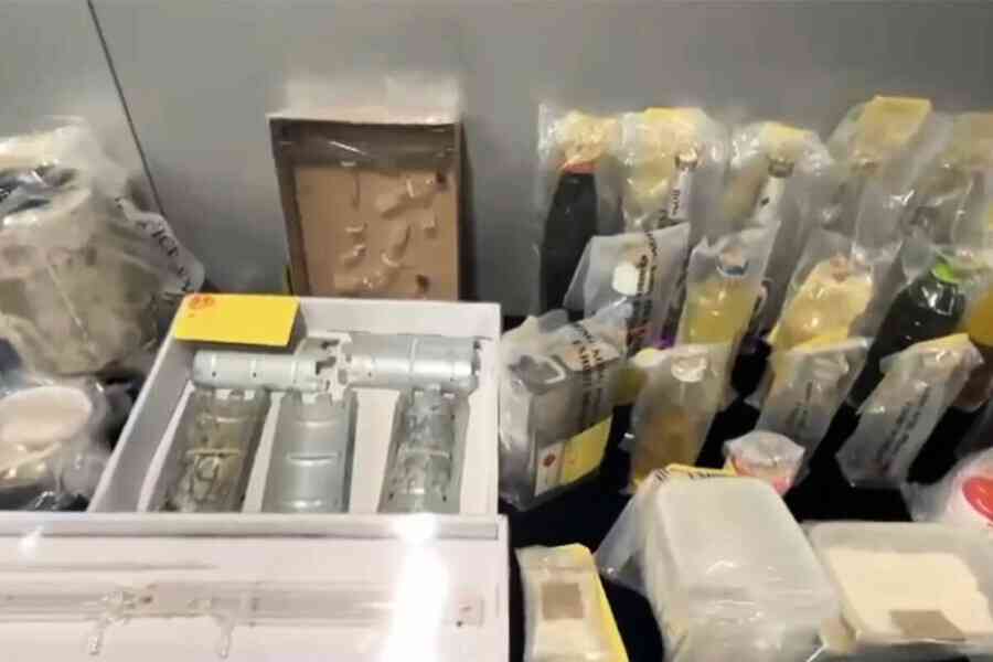 兩名男子涉製造或管有炸藥被捕（有片）