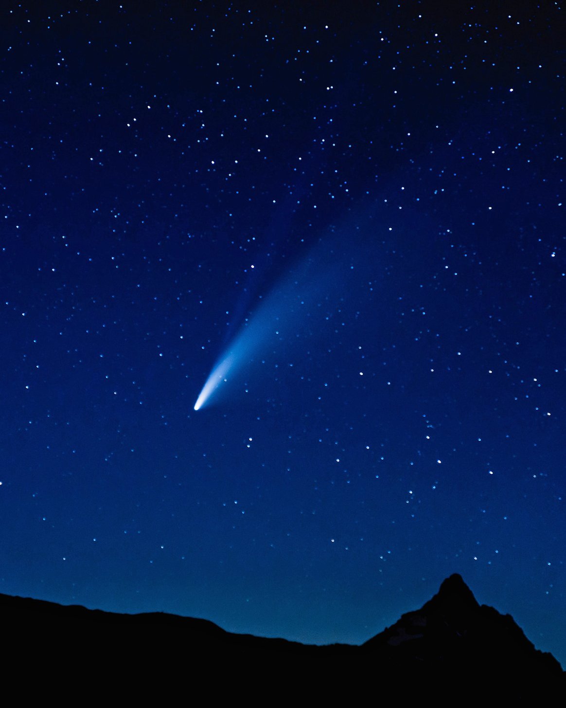 12P/Pons-Brooks彗星將於2024年飛越地球。此為彗星的示意圖，與本文無關。（Unsplash）