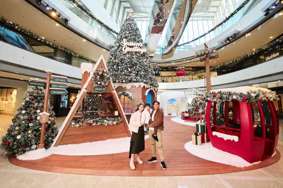 聖誕好去處｜IFC商場還原歐洲滑雪勝地
