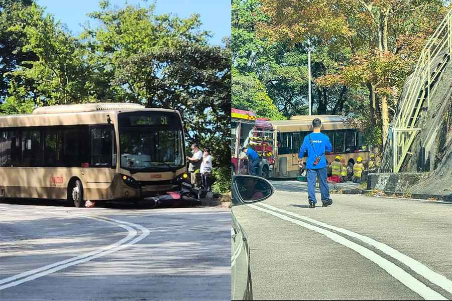 荃錦公路致命車禍 鐵騎士被困車底送院不治