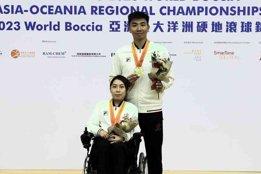 硬地滾球錦標賽 港將奪2金2銀1銅