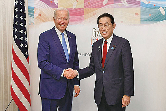 消息：岸田文雄計劃 明年三月訪美