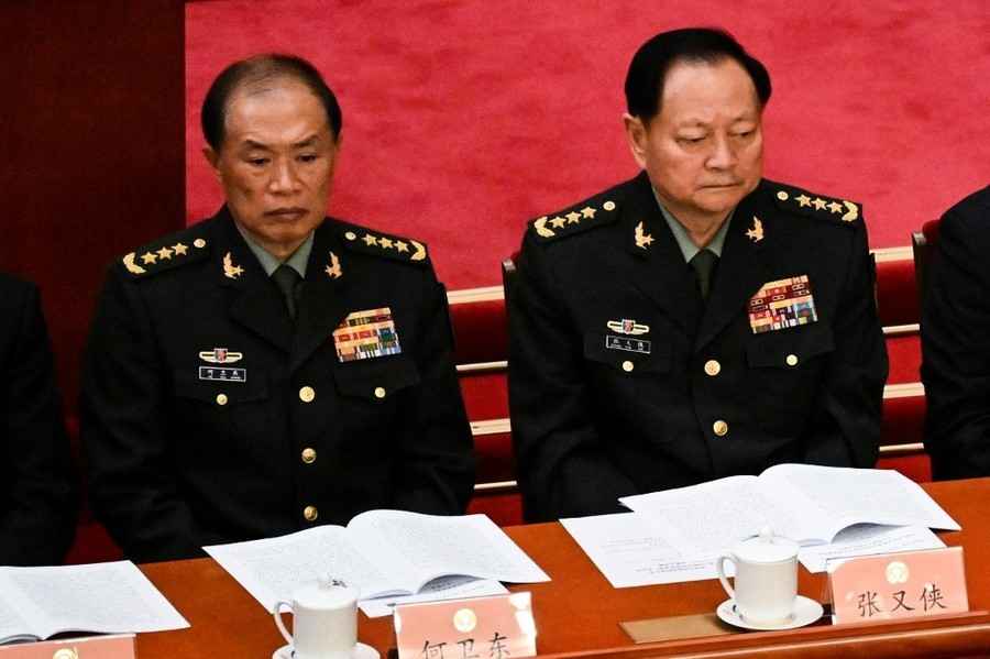 中國軍委主席與第一副主席內鬥公開化