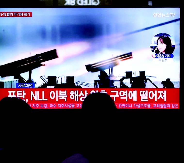 北韓連三天發射砲彈 南韓回擊