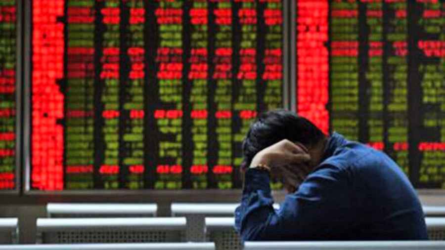 中國五千股票下跌 股民自嘲是「白居易弟弟白交易」