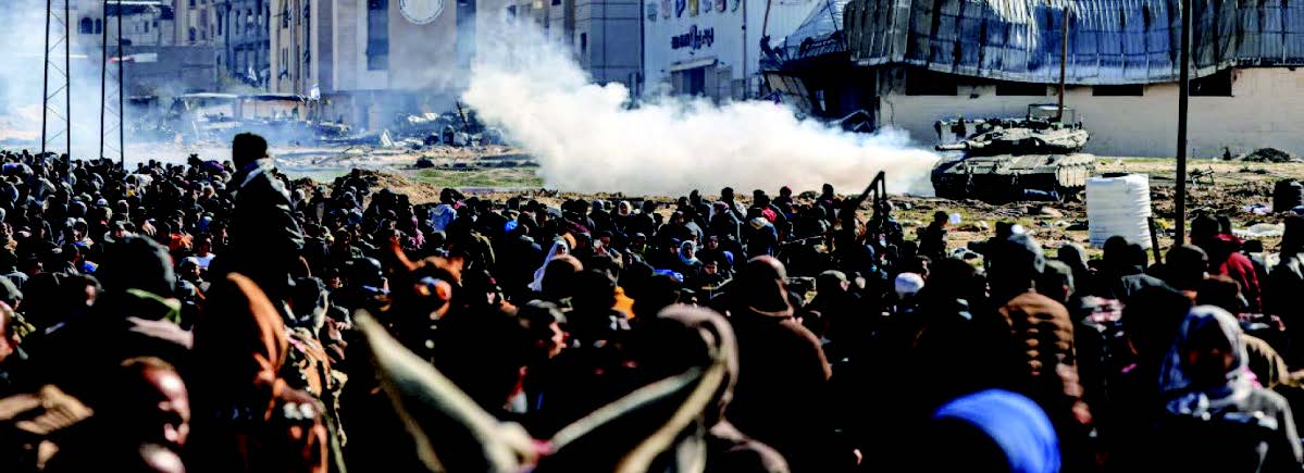 加沙甘尤尼斯爆激烈衝突 巴勒斯坦人往南逃