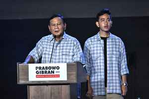 印尼大選快速點票 防長普拉博沃獲近60%選票