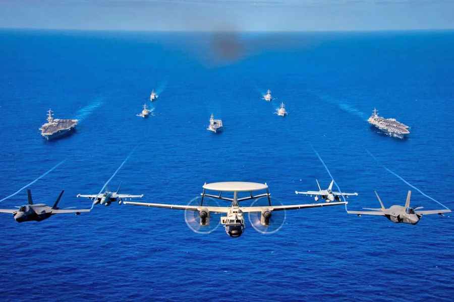 【時事軍事】史上最強海空力量匯集西太平洋