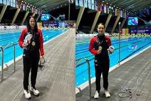 亞州分齡游泳錦標賽 港隊第二日再奪12面獎牌
