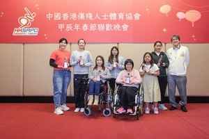 梁育榮、何宛淇膺香港年度最佳殘疾運動員