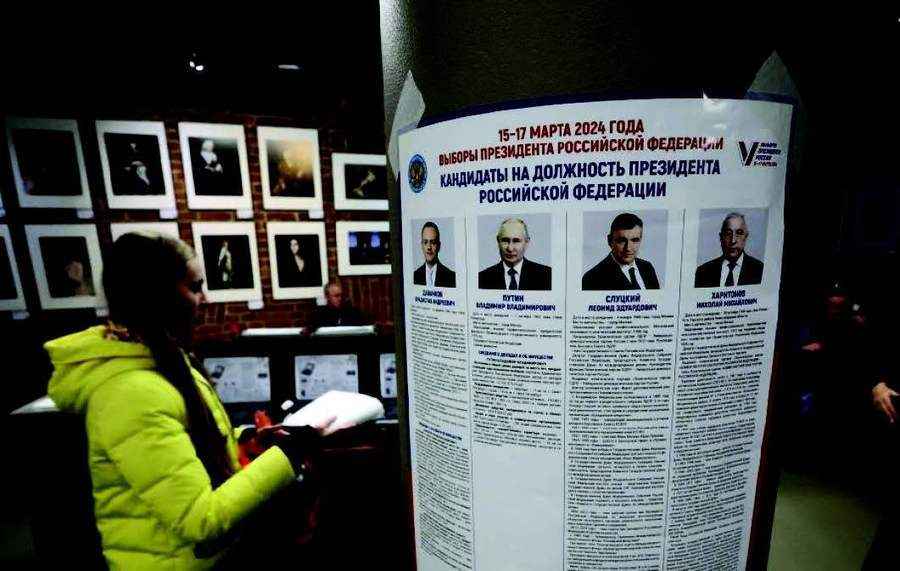 俄總統大選第一天 投票所遭擲汽油彈、倒液體