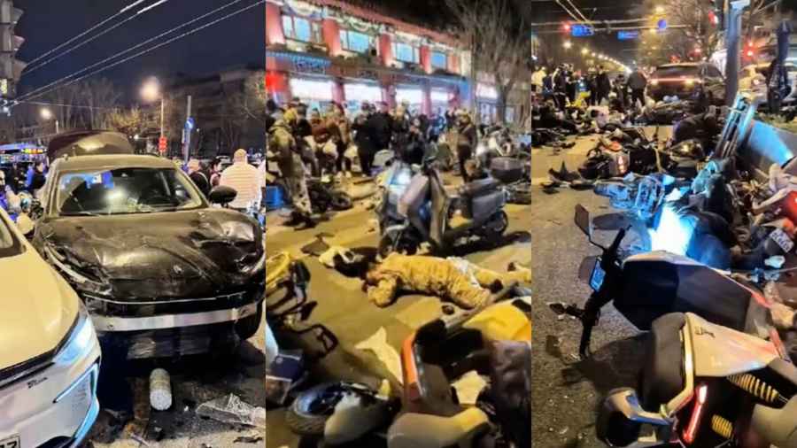 中國同日連發多宗汽車蓄意撞人事件