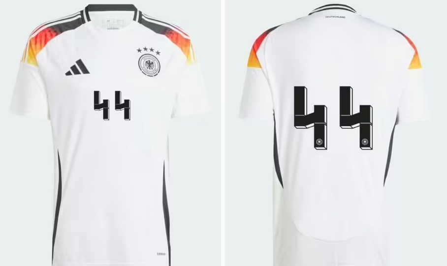 德國隊球衣「4」字被指似納粹黨衛隊標誌惹爭議