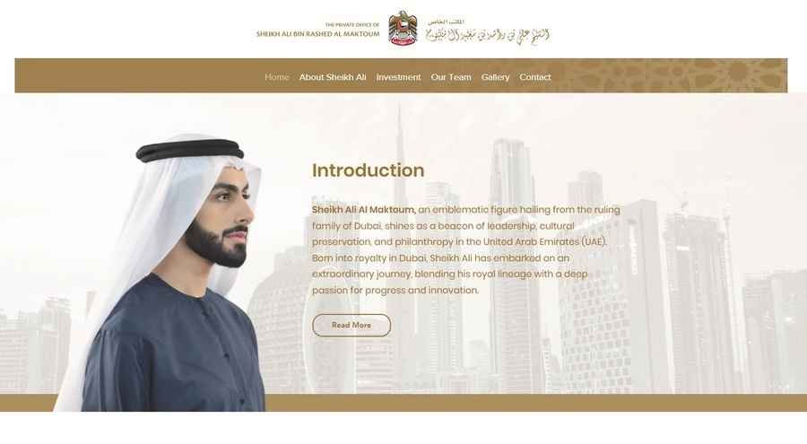 杜拜王子家族辦公室網站關閉一日後重開