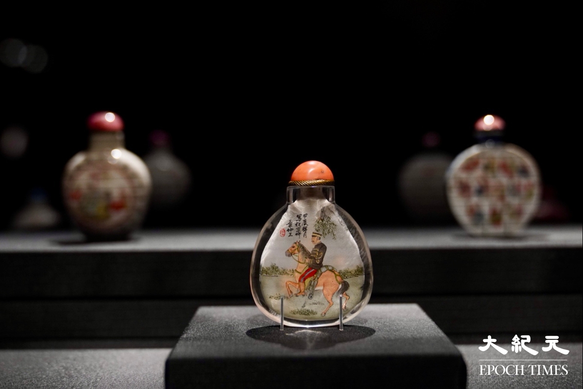 藝術館明起展490組鼻煙壺含乾隆年間宮廷精品｜大紀元時報香港