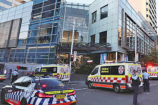 悉尼爆持刀傷人案釀6死 兇手被當場擊斃