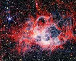 韋伯最新星雲圖像顯示  恆星形成區域混沌景象