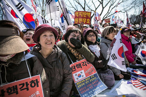 朴槿惠確定下台 南韓正反兩派都哭了