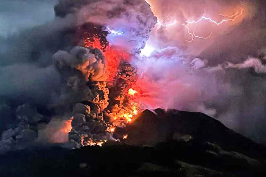 印尼魯昂火山爆發 對天氣和氣候有何影響