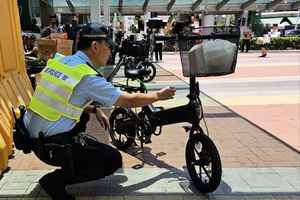 新界南打擊電動單車滑板車 拘41人7為外賣